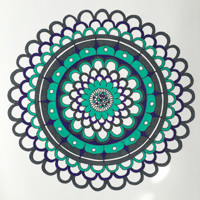 Šedá mandala 3