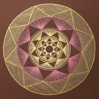 Zlatá mandala 1